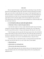 Cơ sở lý thuyết của đào tạo và phát triển nguồn nhân lực 