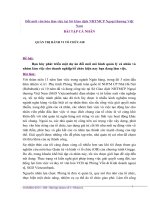 Đổi mới văn hóa làm việc tại sở giao dịch NHTMCP ngoại thương việt nam