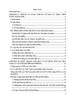 BAI TIEU LUAN KINH TE DAU TU