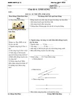 Giáo án KHTN 7 phần vật lý bài 13 tiết 1 đến 6