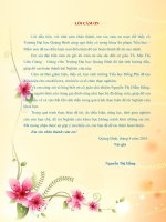 Rèn kĩ năng nói cho học sinh lớp 2 thông qua phân môn tập đọc, luyện từ và câu, tập làm văn trường tiểu học đồng phú – đồng hới – quảng bình 