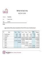 Bài tập môn kế toán quản trị managerial accounting   (1) 