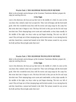 The grammar translation  method 