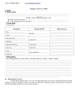 Tài liệu ôn thi thptqg, đại học môn hoá đầy đủ