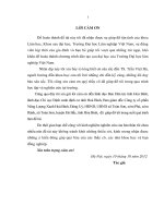 Đánh giá hiệu quả kinh tế   xã hội của dự án trồng rừng phòng hộ kết hợp du lịch sinh thái tại xã toàn sơn, huyện đà bắc, tỉnh hòa bình 
