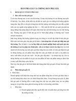 BÀI TIỂU LUẬN BÁN PHÁ GIÁ CHỐNG CHỐNG BÁN PHÁ GIÁ TRONG THƯƠNG MẠI QUỐC TẾ