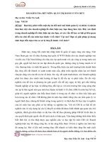 Bài tập cá nhân hành vi tổ chức   organizational behavior  (2) 