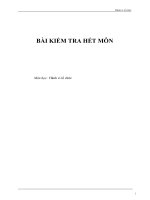 Báo cáo về đánh giá tính cách cá nhân qua mô hình MBTI và định hướng điều chỉnh trong tương lai 
