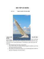 Quản trị hành vi tổ chức trong phân tích tính cách cá nhân