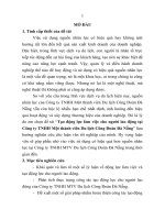 Tạo động lực làm việc cho người lao động tại công ty TNHH một thành viên du lịch công đoàn đà nẵng (tt) 