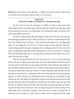 Báo cáo về tính cách cá nhân và các hành vi cư xử trong cuộc sống 