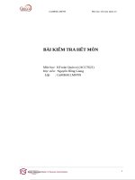 Bài tập kế toán quản trị  số (128) 