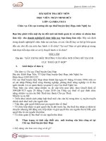 Bài kiểm tra môn hành vi tổ chức (7) 