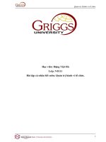 Bài kiểm tra môn hành vi tổ chức (9) 