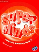 Cambridge   super minds 4 teachers resource book