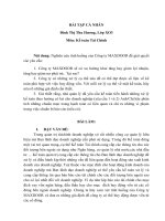 Bài tập môn kế toán tài chính (2) 