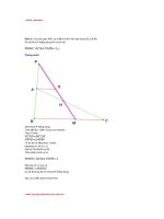 các định lí hình học nổi tiếng