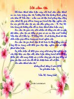 Biện pháp làm giàu vốn từ cho HS lớp 2 thông qua giờ tập đọc, luyện từ và câu ở trường tiểu học số 2 bắc lý   TP đồng hới   tỉnh quảng bình 