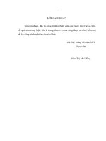 Nghiên cứu kiến thức bản địa của cộng đồng ngườithái trong sử dụng, quản lý tài nguyên rừng và tài nguyên nước tại xã chiềng bôm, huyện thuân châu, tỉnh sơn la 