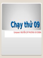 Chạy thử 09 