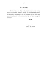 Đánh giá hiệu quả kinh tế và tác động môi trường của một số mô hình trồng xen cây ngắn ngày với cây cao su ở huyện yên châu, tỉnh sơn la 