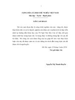 Quản lý quỹ bảo vệ và phát triển rừng ở tỉnh lai châu 