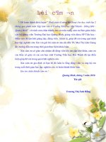 Phát triển kỹ năng hội thoại cho học sinh lớp 2 thông qua phân môn tập làm văn ở trường tiểu học hải thành – đồng hới – quảng bình 