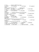 bài tap chia động từ (1|)