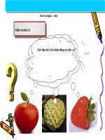 Giáo án điện tử lớp 3  CT que huong 