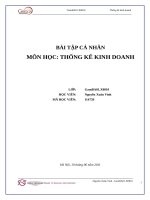 Bài tập xác suất thống kê khoa học ra quyết định  (232) 