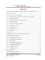 Phần thiết kế tổng hợp Thiết kế mở vỉa và khai thác khu Lộ Trí Công ty than Thống Nhất từ mức +41 đến  200 với công suất thiết kế 1.300.000 tấnnăm.   Phần chuyên đề: Thiết kế thông gió cho các giai đoạn khai thác