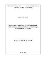 Nghiên cứu ảnh hưởng của lượng hóa chất chống cháy, lượng keo tráng đến động học quá trình cháy ván LVL 