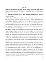 Phân tích thực trạng về hoạt động đào tạo và phát triển nguồn nhân lực tại công ty cổ phần đầu tư và xây dựng số 4 