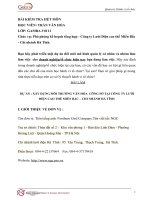 Bài kiểm tra môn hành vi tổ chức (15) 