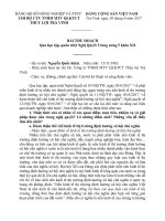 BAI THU HOACH HOC TAP NGHI QUYET TRUNG UONG 5 KHOA XII