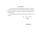 Giải pháp thúc đẩy chuyển dịch cơ cấu kinh tế nông nghiệp theo hướng công nghiệp hóa, hiện đại hóa tại huyện binh lục   tỉnh hà nam 