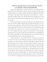 TIỂU LUẬN tôn GIÁO   TIẾP tục đổi mới CÔNG tác tôn GIÁO đáp ỨNG yêu cầu, NHIỆM vụ TRONG TÌNH HÌNH mới