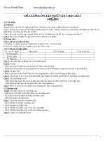 Ôn tập học kì 1 ngữ văn 7