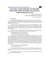 SKKN ứng dụng công nghệ thông tin trong giảng dạy địa lý 