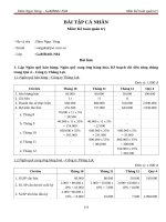 Bài tập kế toán quản trị  số (265) 