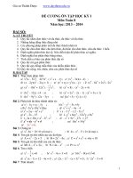 bai tap on luyen ki 1 toan 8 