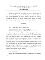 Bài kiểm tra môn hành vi tổ chức (12) 