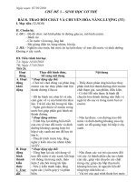 Giáo án KHTN 7 bài 8