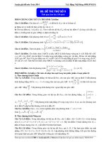 ĐỀ 9   đề THI môn TOÁN có lời GIẢI 