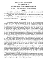 Bài tập tài chính doanh nghiệp   corporate finance  (26) 