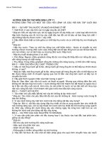 Hướng dẫn ôn tập môn sinh 11+Câu hỏi