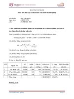 Bài tập tình huống tài chính doanh nghiệp (26) 