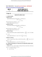 Bài tập trắc nghiệm về lượng giác thầy huỳnh đức kháng 