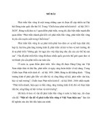 Tiểu luận: “Một số vấn đề về phát triển bền vững ở Việt Nam hiện nay