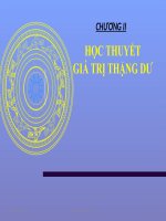 BÀI GIẢNG ĐIỆN TỬ NGUYÊN LÝ CHỦ NGHĨA MÁC LÊNIN  HỌC THUYẾT GIÁ TRỊ THẶNG DƯ